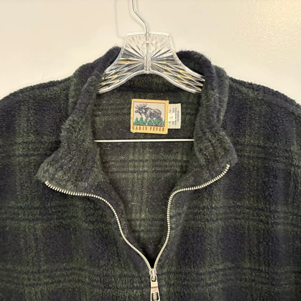 Vintage zip front